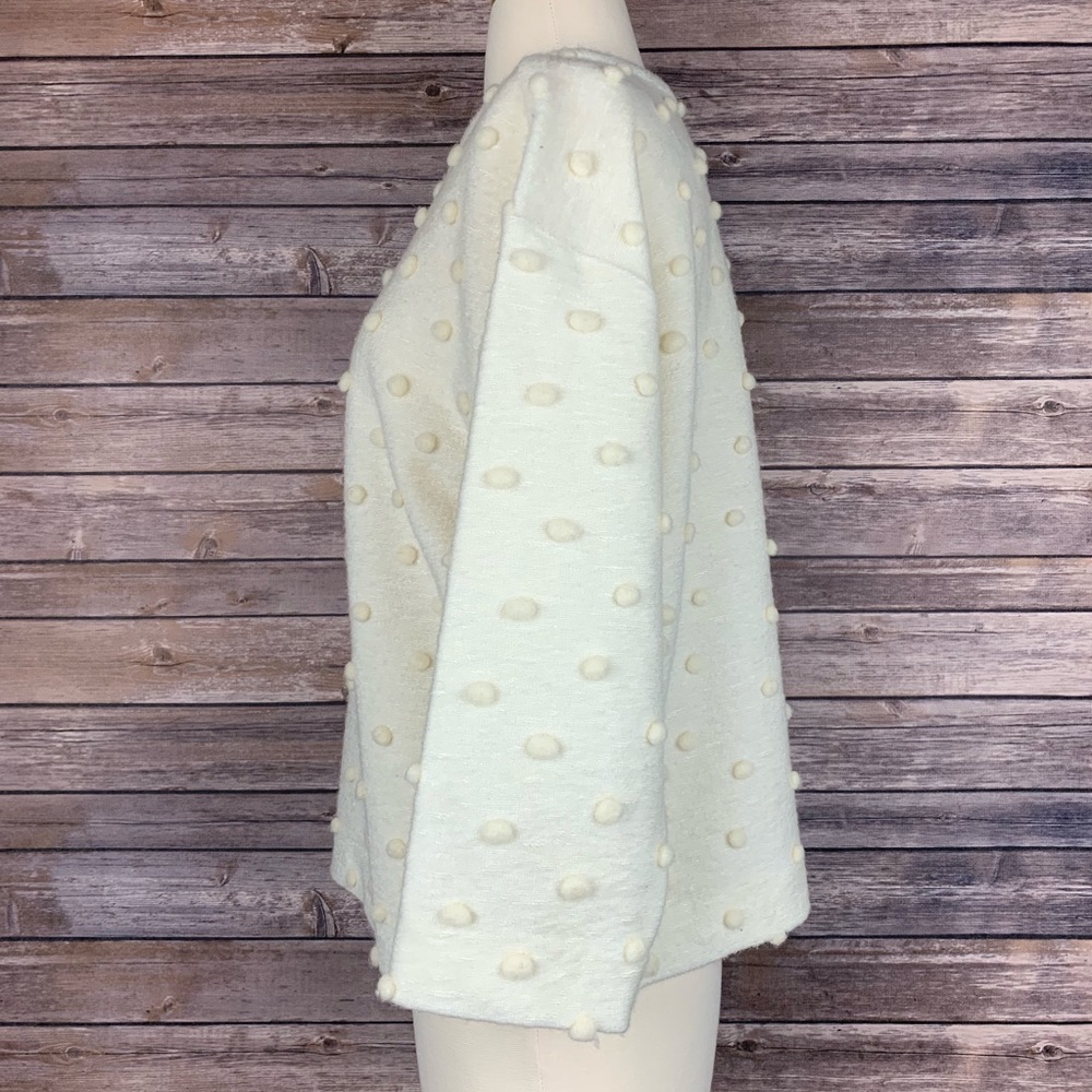 ANN TAYLOR Textured Polka Dot Sweater - Picture 5 of 8